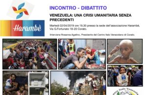 Raccolta medicinali per il Venezuela