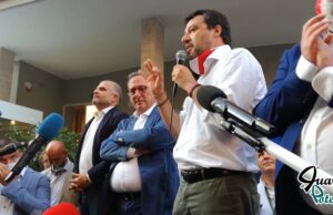 VIDEO – E’ Antonio Scamarcio il candidato sindaco di centrodestra presentato da Matteo Salvini