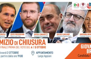 Andria – Ballottaggio: tanti big per chiudere la campagna, 2 ministri per la Bruno.