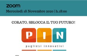 “PIN-Pugliesi Innovativi” Un bando regionale da 30.000 €, se ne parla on line