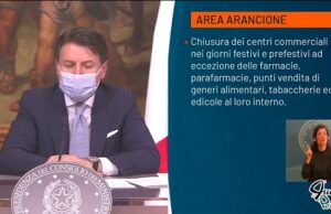 (VIDEO)Puglia: Ufficiale, Area Arancione, Conte illustra le misure