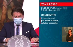 Nuovo decreto Natale, lockdown fino al 6 gennaio, possibile ospitare 2 persone non conviventi