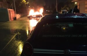 Corato: ennesima auto in fiamme nella notte