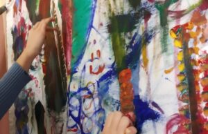 Fidapa Corato con le tele “Lotta allo stigma” presente al Bonaccia Festival 2021