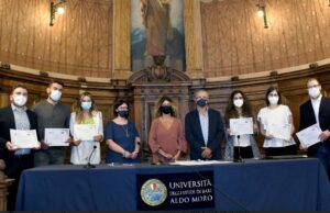 III edizione dei “Premi di laurea Granoro” Premiati 10 laureati dell’ateneo barese