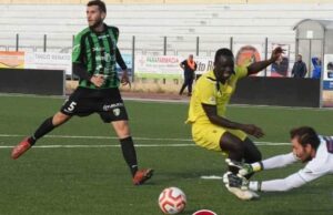 Canosa-Corato 0-1 Volli, fortissimamente volli! I neroverdi al 3° livello della Coppa Italia