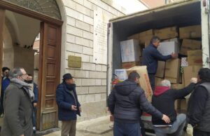 Ucraina: partiti da Corato i primi carichi di aiuti umanitari