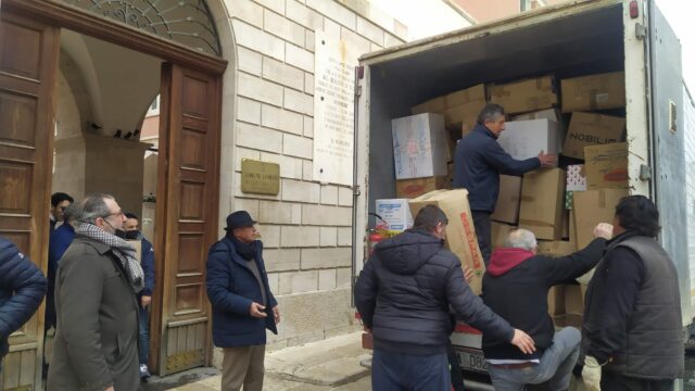 aiuti Ucraina, comune di Corato