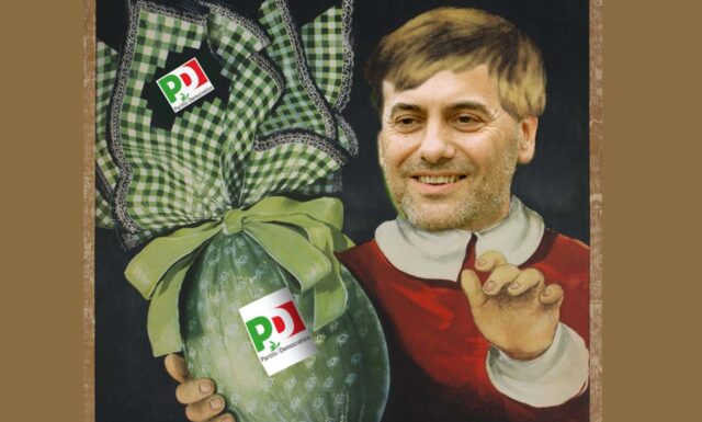 Corrado de Benedittis e l'uovo di Pasqua