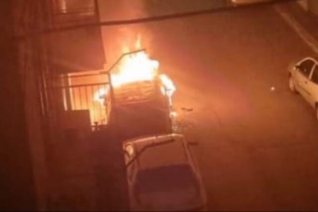 auto incendiata Corato