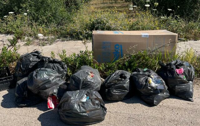 rifiuti abbandonati Boscarello 9