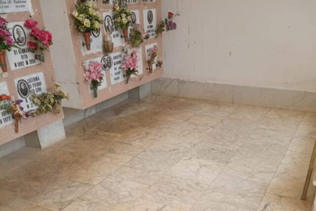 cimitero Corato pulizia
