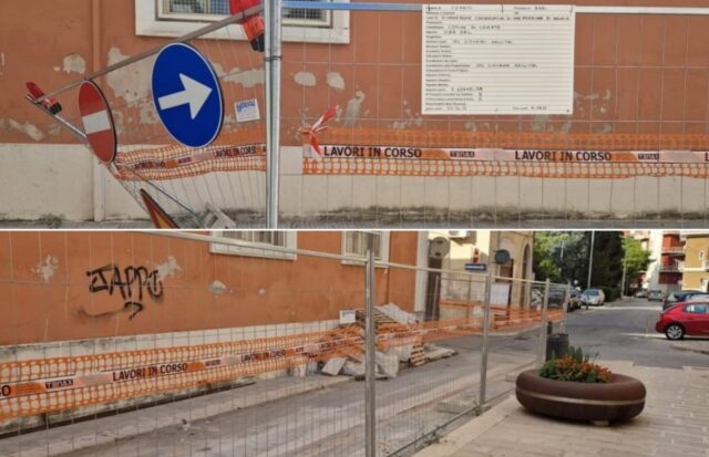 lavori scuola Santarella Corato