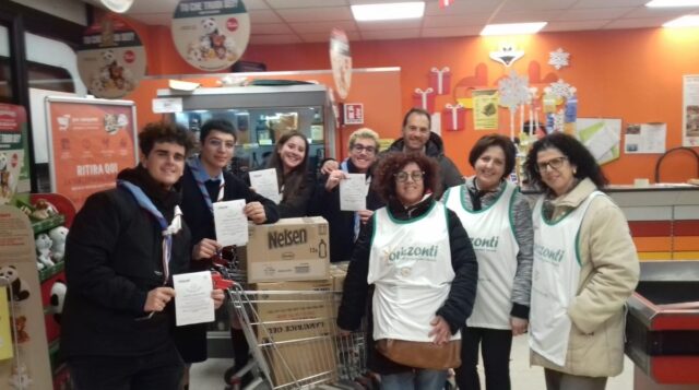 raccolta alimentare orizzonti