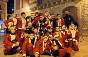 L’ASD Rugby Corato tinge di rosso Piazza Cesare Battisti