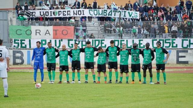 Corato Calcio semifinale playoff a Bisceglie
