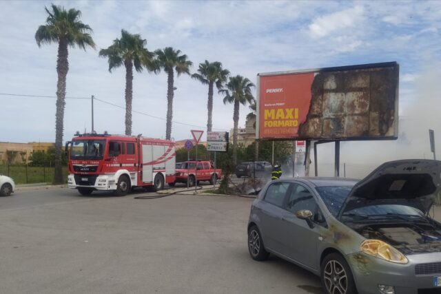 incendio via Andria Corato 0