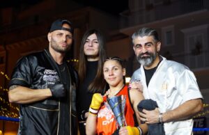 Vittoria schiacciante per la giovane Fusaro sul ring in piazza Di Vagno