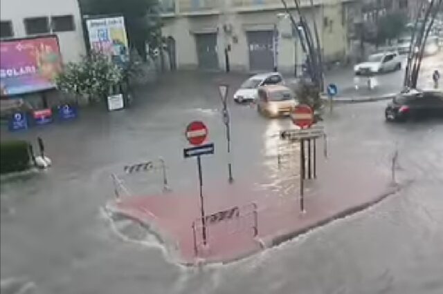 bomba d'acqua Corato direzione Vs De Benedittis