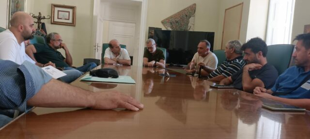 Incontro Società Usd Corato calcio e Amministrazione