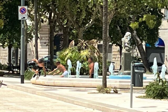 Montagnola, da fontana ornamentale a piscina comunale Corato
