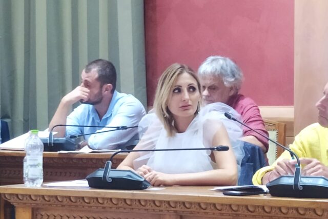 Nadia D'Introno consiglio comunale 21 luglio