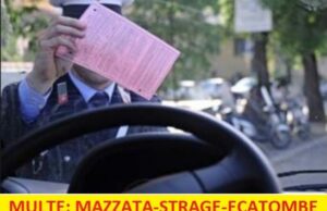 Multe: mazzata 2021, strage 2022, ecatombe 2023
