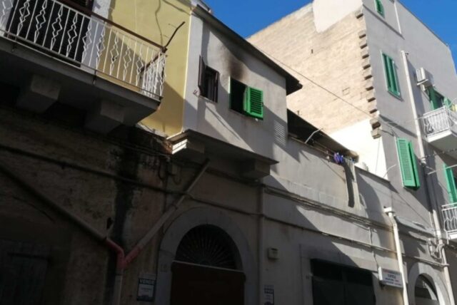 incendio abitazione Corato morta Luciana Perrone