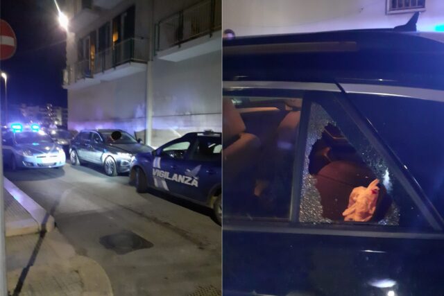 tentativo di furto d'auto Corato