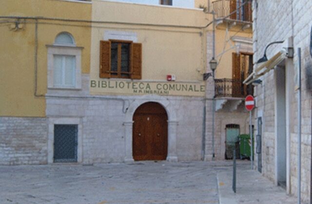 biblioteca comunale Corato