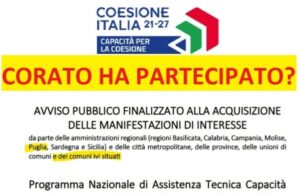 Piano di assunzioni straordinarie nelle PA. Oneri a carico dello Stato fino al 2029: il Comune di Corato non è interessato?