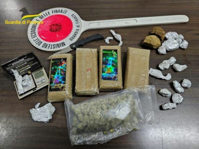 droga Corato guardia di finanza Molfetta