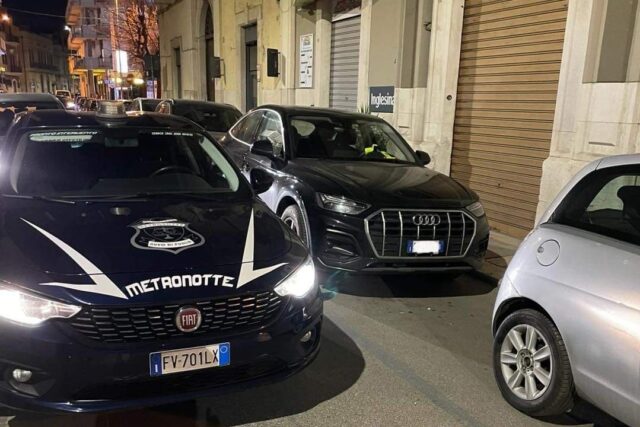 furto d'auto Corato