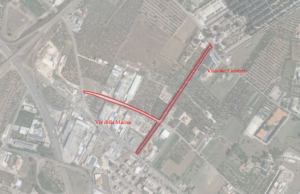 Al via i lavori per la riqualificazione del viale del cimitero