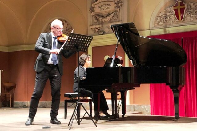 Alessandro Perpich (violino) e Gabriella Orlando (piano)