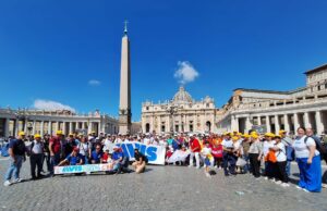 Avis Corato all’udienza generale di Papa Francesco
