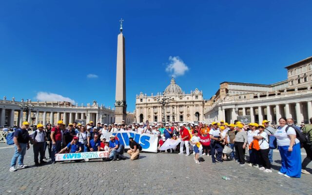 Avis Corato udienza dal papa