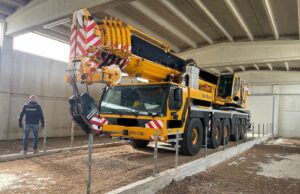 Rubano una gru da un 1 milione di euro, ma viene ritrovata dalla Metronotte