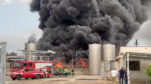 incendio Corato