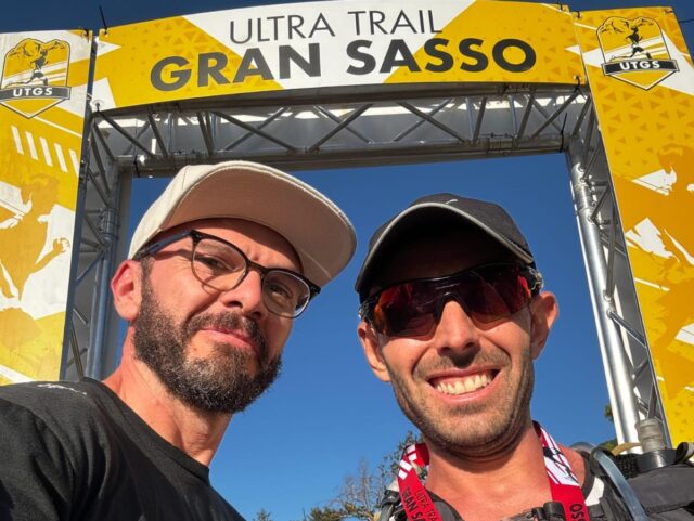 ALESSIO FERRARA E GIANLUCA PINTO ULTRAMARATONA GRAN SASSO