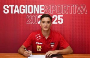 Francesco Lops firma col Sorrento in C. È il 10° coratino in un campionato professionistico