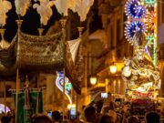 San Cataldo, la Domenica della Festa tra fede, musica e fuochi d’artificio