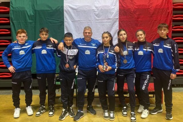 2 argenti e 2 bronzi per l'Athlon al torneo internazionale Labrone di lotta a Livorno