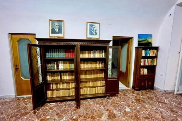 biblioteca dedicata a Salvatore Montaruli presso PSI