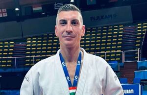 Armando Bucci, argento ai Master di Judo, con la Lombardia