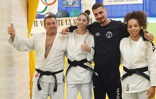 Atlhon Judo medaglia d'oro per Luigi Bombino U 17 e 3 cinture nere