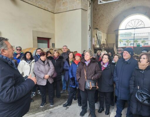 Frantoi Aperti visita presso la Coop. Terra Maiorum