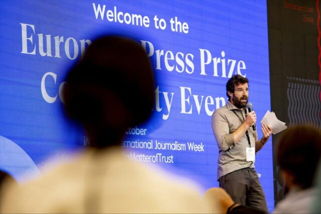 European press prize award ceremony