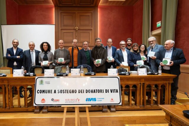 Avis Corato Comune a sostegno dei Donatori