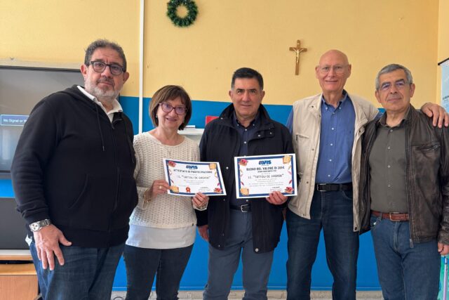 donazione e solidarietà scuola De Gasperi Corato